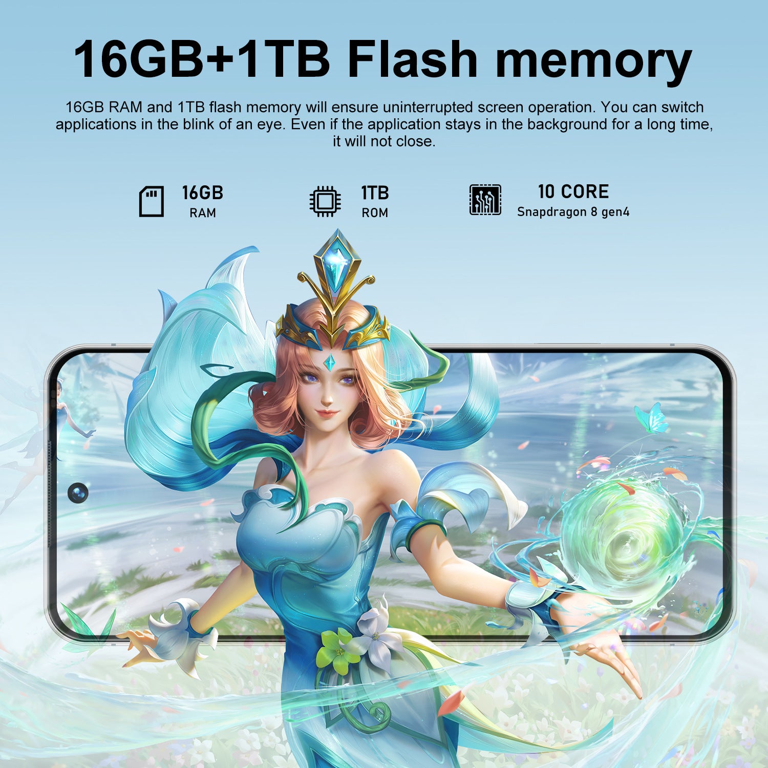 Popular A17 Pro Max Android7.3Inch Smart5G Mobile Phone16+1T Source Factory AliExpress TK