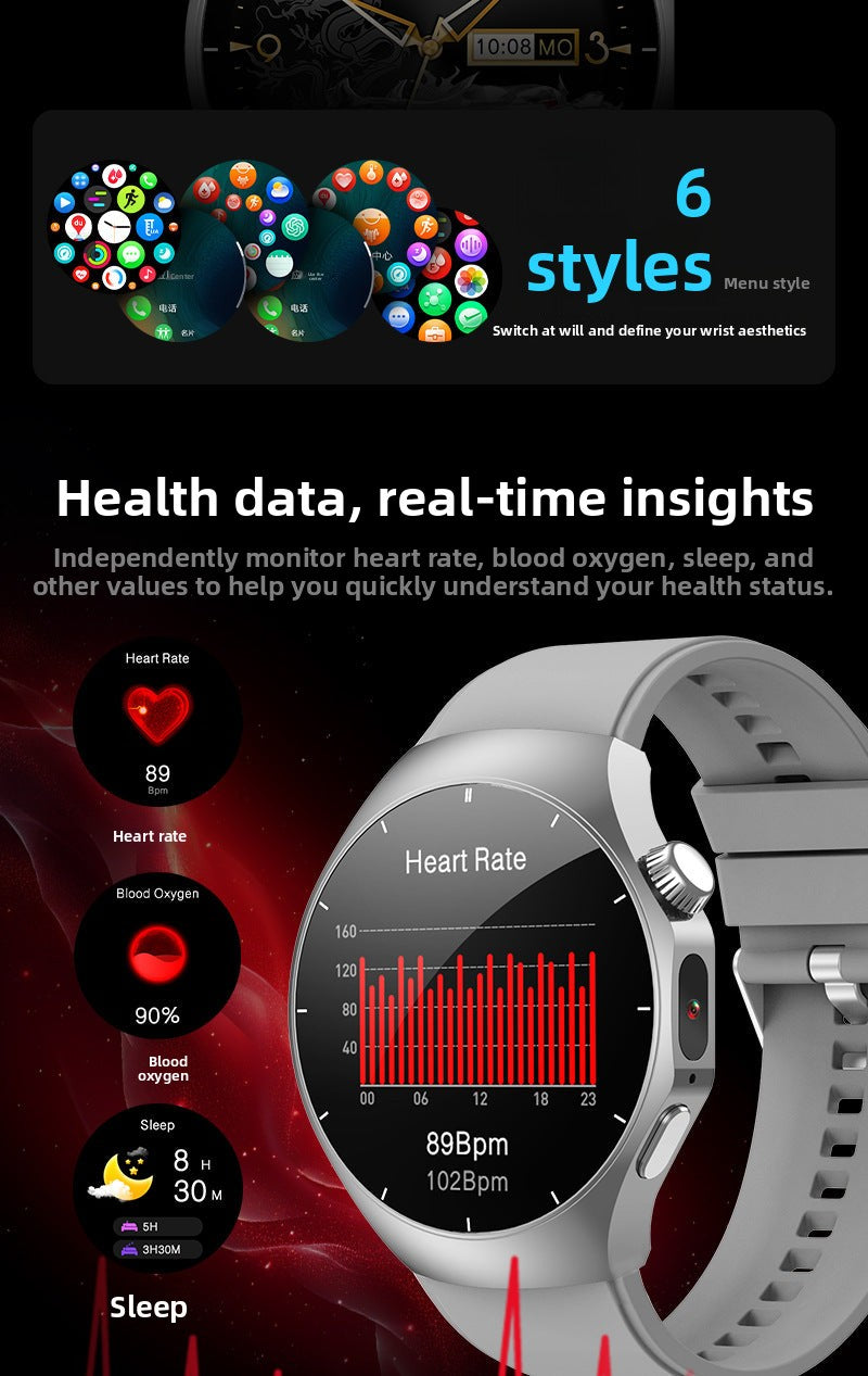HW8 Pro+Smart Watch1.46inch Bluetooth Call Heart Rate Monitor Pedometer Sleep Monitor Smart Island Sports