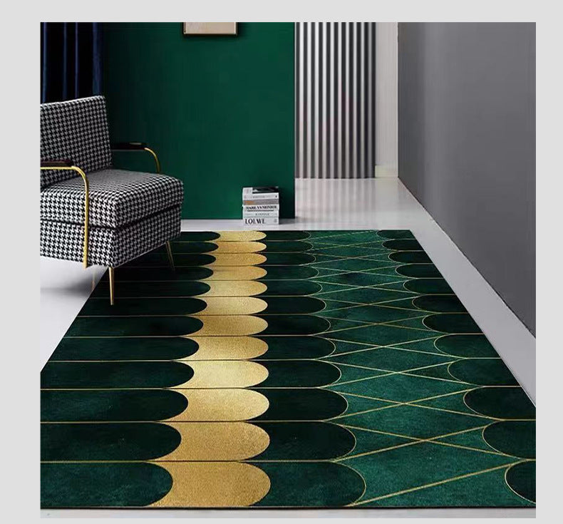 Carpet for Living Room, Stain-Resistant and Easy to Clean, Sofa and Coffee Table Rug, Wear-Resistant and Non-Slip, Home Bedroom Bedside Warm Blanket