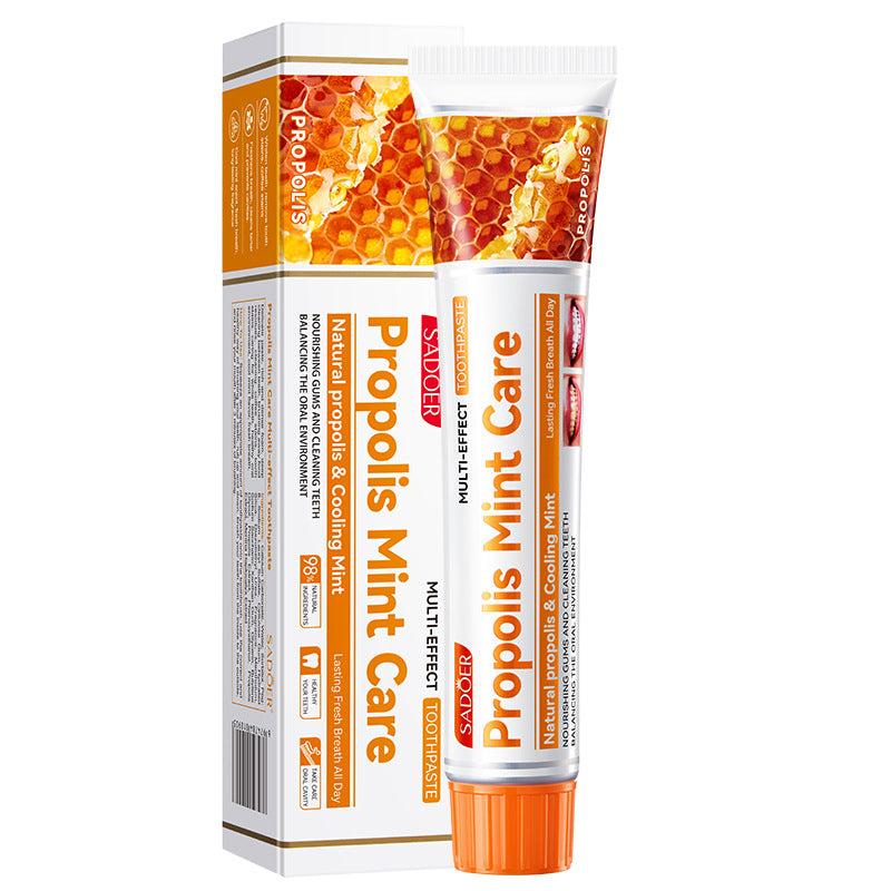 Mint Toothpaste100gSADOER Propolis Sea Salt Ginger Cleans Tartar Strengthens Teeth  Wholesale