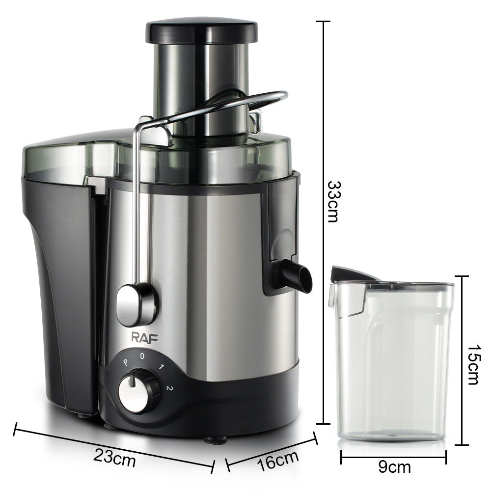 RAF EU Standard Juicer Household Fully Automatic Large Caliber Juicer Juice Separator R.2852