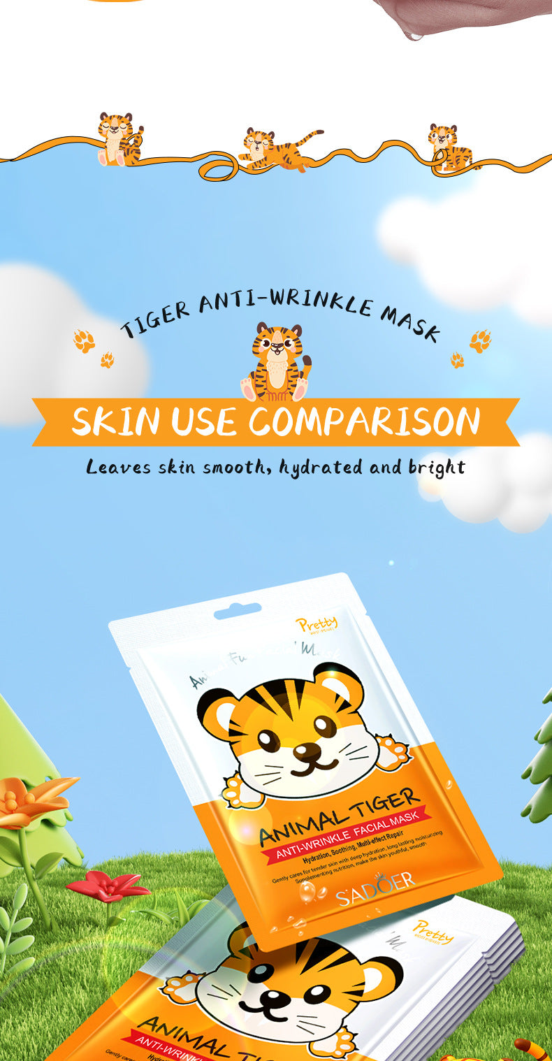 Animal Pattern Mask25g SADOER Hydrating and Moisturizing Skin Care Tablets for  Wholesale