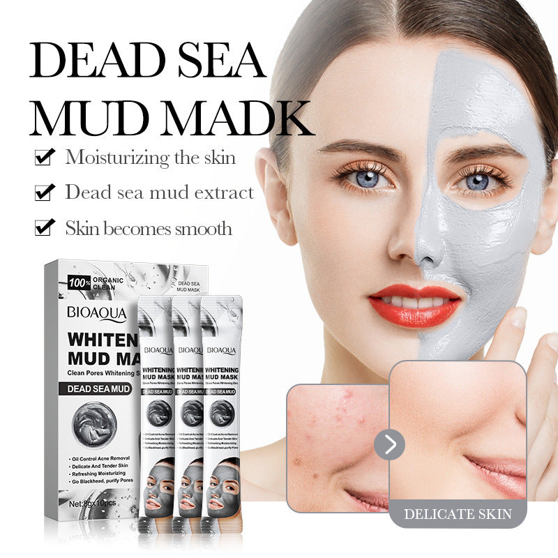 Cleansing Mask BIOAOUA Cucumber Pore Cleansing Smear-On Portable Mud Mask  Foreign Trade Wholesale