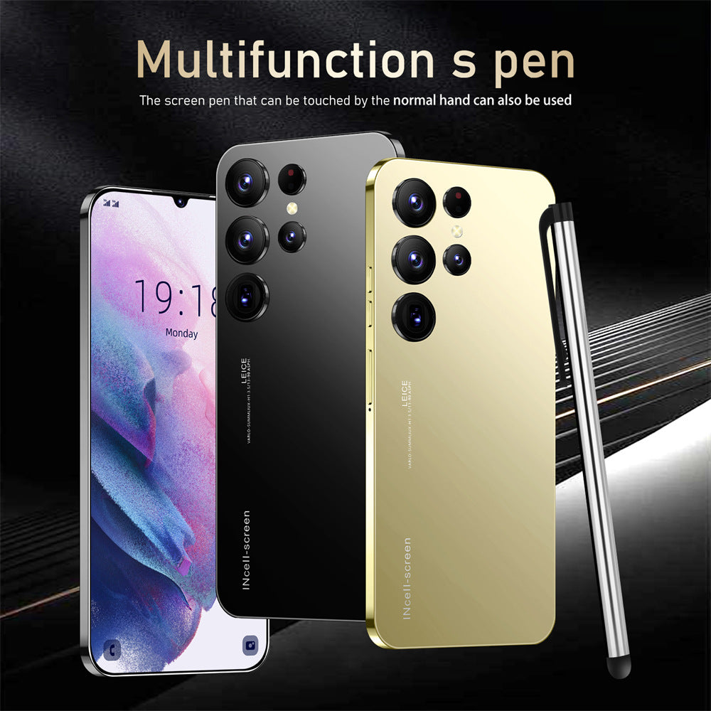 New S23Ultre Android7.3Large Screen Smart5G Mobile Phone16+1T Source Factory AliExpress TK