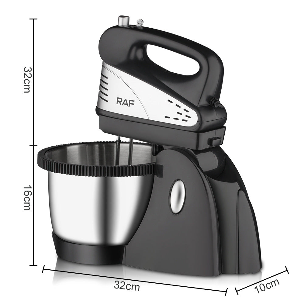 EU Standard High-Power Egg Beater Electric Household Desktop Fully Automatic Egg Mixer Milk Cap Stirrer Cream Whisk