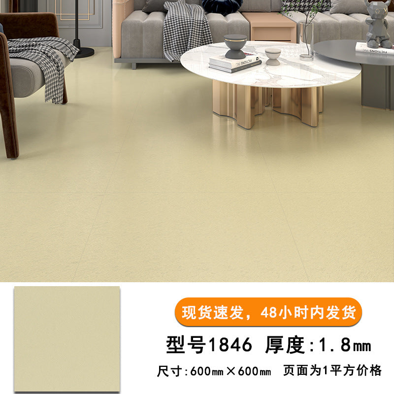 pvc Self-Adhesive Floor Stickers Imitation Tile Flooring Glue Commercial Wear-Resistant Thickened Waterproof Non-Slip Office Special Floor Vinyl