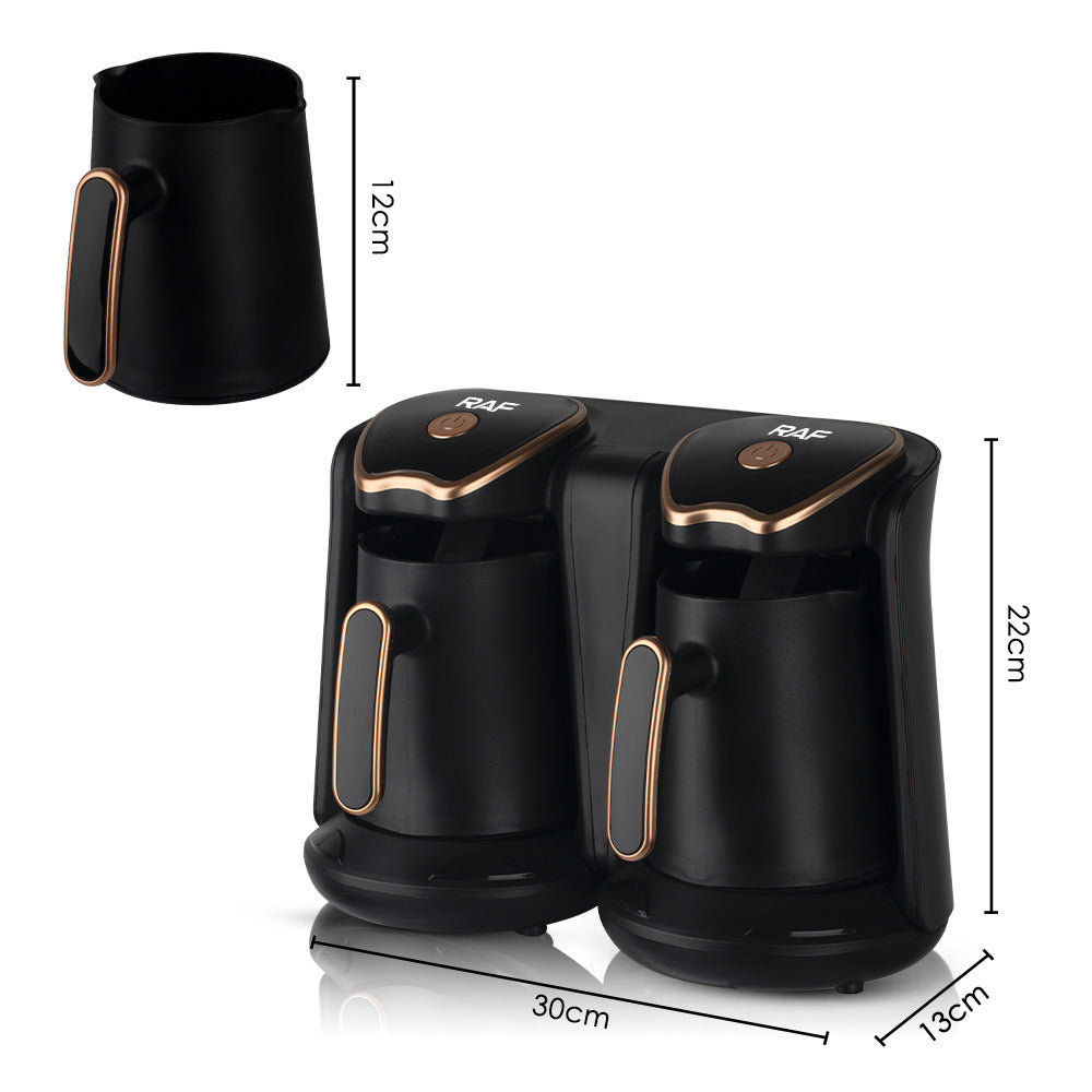 RAF Home Use Heated Coffee Cup New Turkish Coffee Pot Portable Office Coffee and Tea Maker