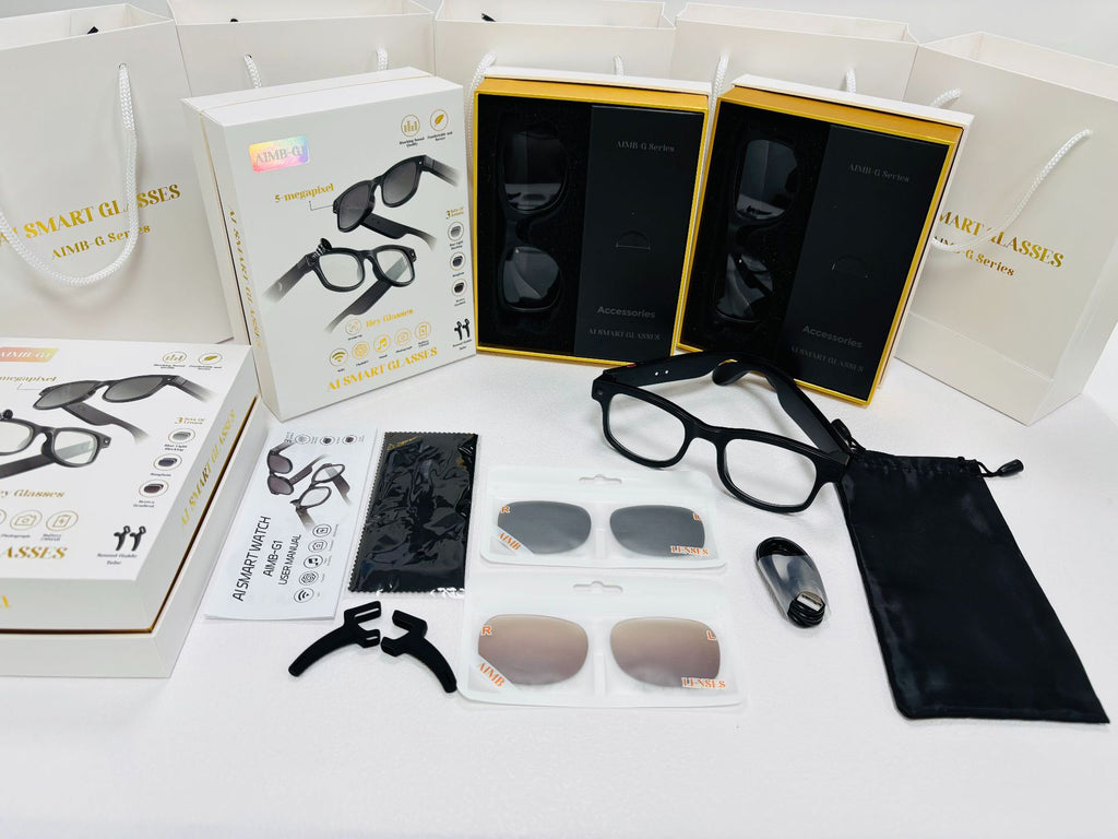 G1Smart Glasses80010000 Pixel Camera Local Storage Audio and Video Recording Function Free Ai Real-Time Translation