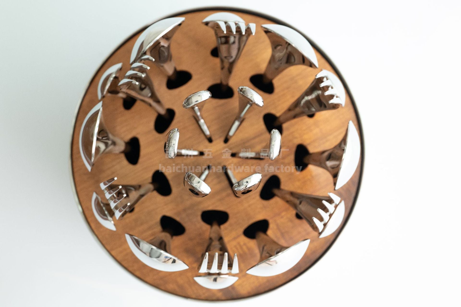 tablewareset Storage Golden Egg Stainless Steel24High-looking restaurant cutlery, forks and spoons set