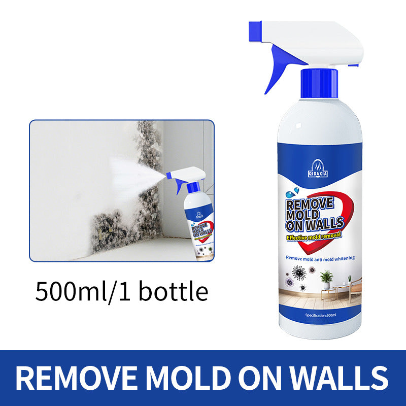 Mildew Remover for Walls, Household White Wall Tile Grout Mildew Remover Spray, Wall Mold Spot Cleaner