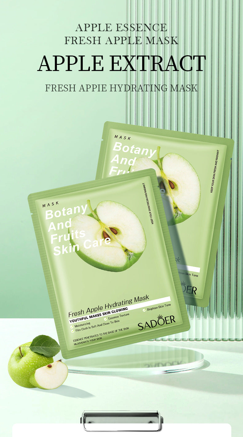 Fruit Mask SADOER Avocado Rose Hydrating Moisturizing Tablets Cross-border Foreign Trade Skincare Wholesale