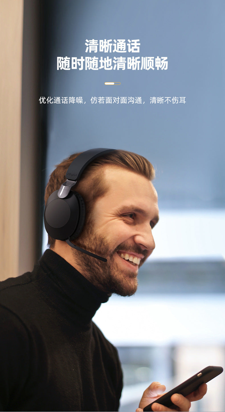 Hot-Selling Over-Ear Bluetooth Wireless Headphones with Microphone, Full Ear Coverage, Sports, Long Battery Life, Customizable, Noise Cancelling