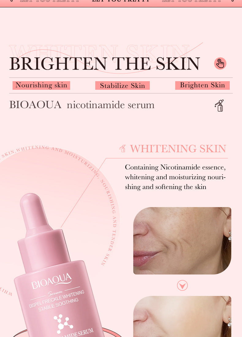 BIOAOUA Essence Series Hydrating and Nourishing Vitamins C Essence   Factory Direct Sales