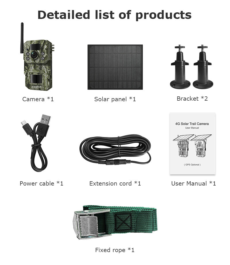 Manufacturer Private Model Outdoor Camouflage Camera3MPAI Animal Identification Pair PIR Induction4G Camera4G Remote Monitoring