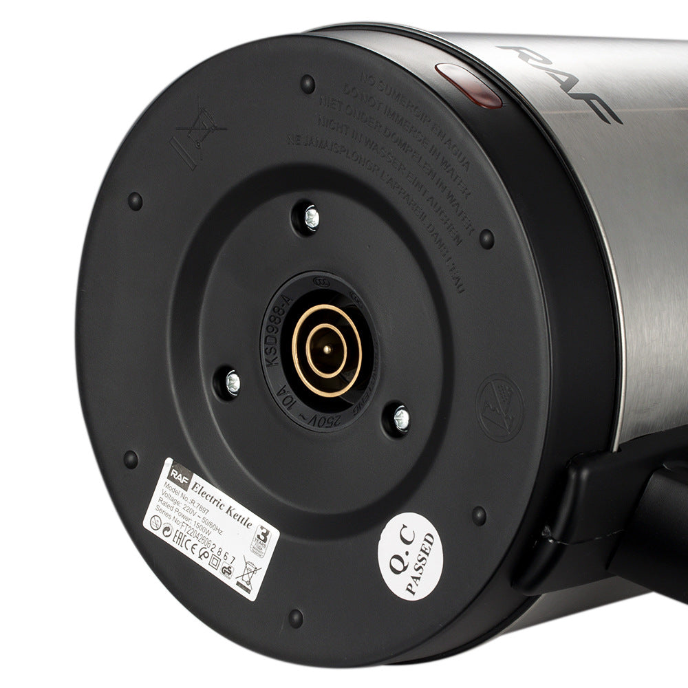 European Standard Wholesale2.5L Stainless Steel Inner Tank Electric Kettle Fast Kettle Automatic Power-off Household Electric Kettle7897