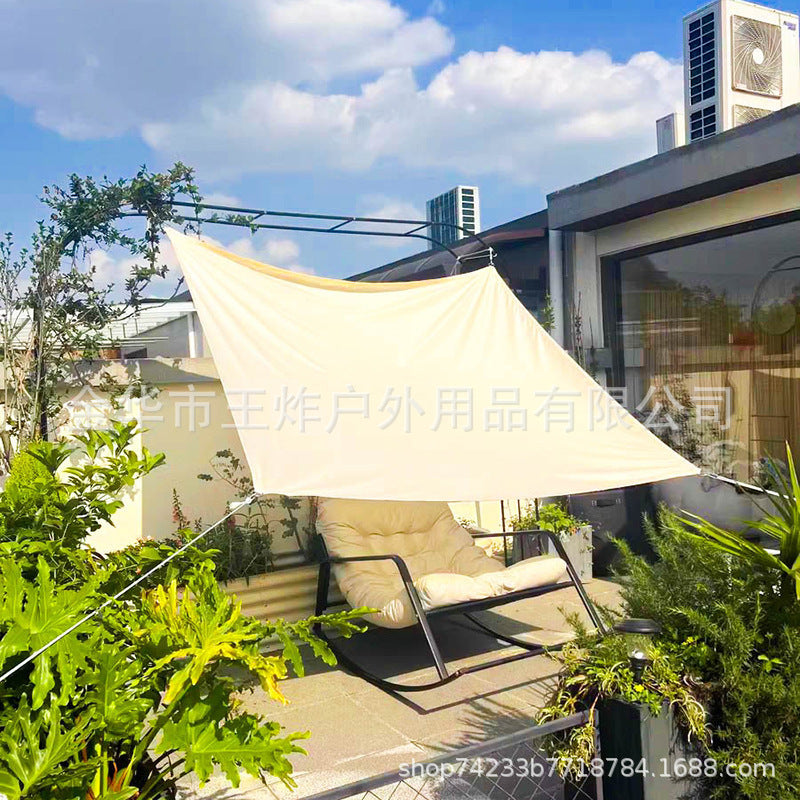Canopy Tent Sunshade Sail Canopy Fabric Outdoor Sunroom Rain Cover Lightweight Fishing Picnic Manufacturer Supply