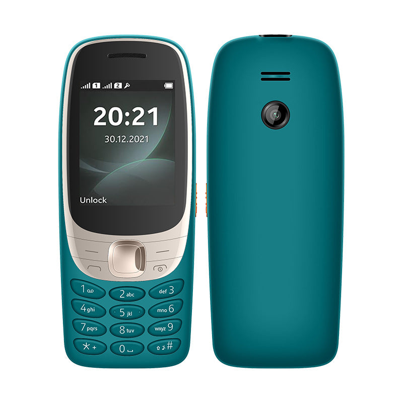 Mobile Phone6310Elderly Phone2G Ultra-long standby loud sound large font multifunctional button elderly phone wholesale
