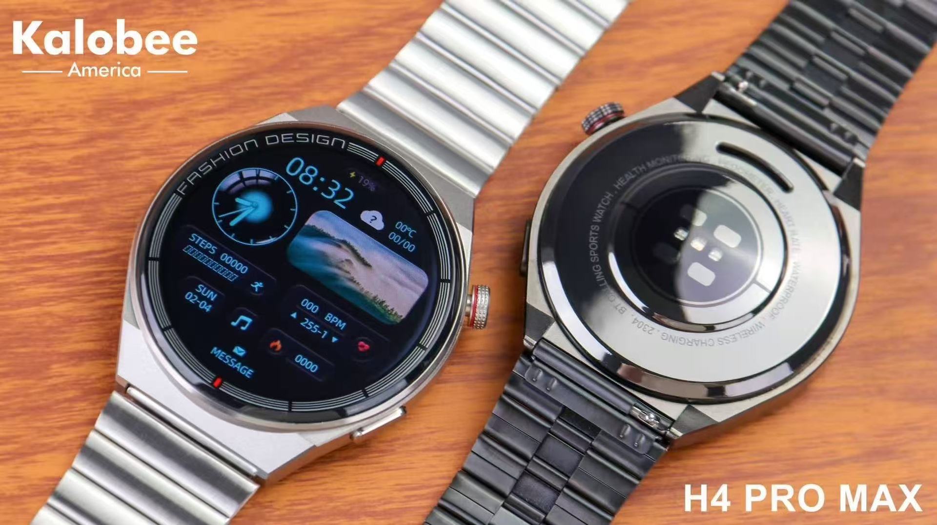 H4 ProMax Smart Watch1.39inch Bluetooth call, heart rate monitor, step counter, sleep monitoring, message notifications