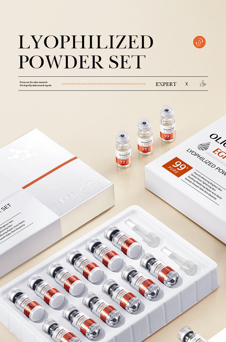 Oligopeptide Freeze-Dried Powder Set BIOAOUA Hydrating Moisturizing Nourishing Skin Care Wholesale for  Trade