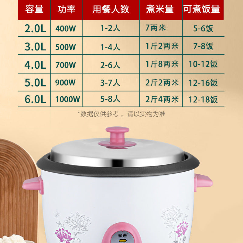 Rice cooker Mini Household Rice Cooker1-2Small Dormitory for People2-3-4-5-6Rice Cooker Gift