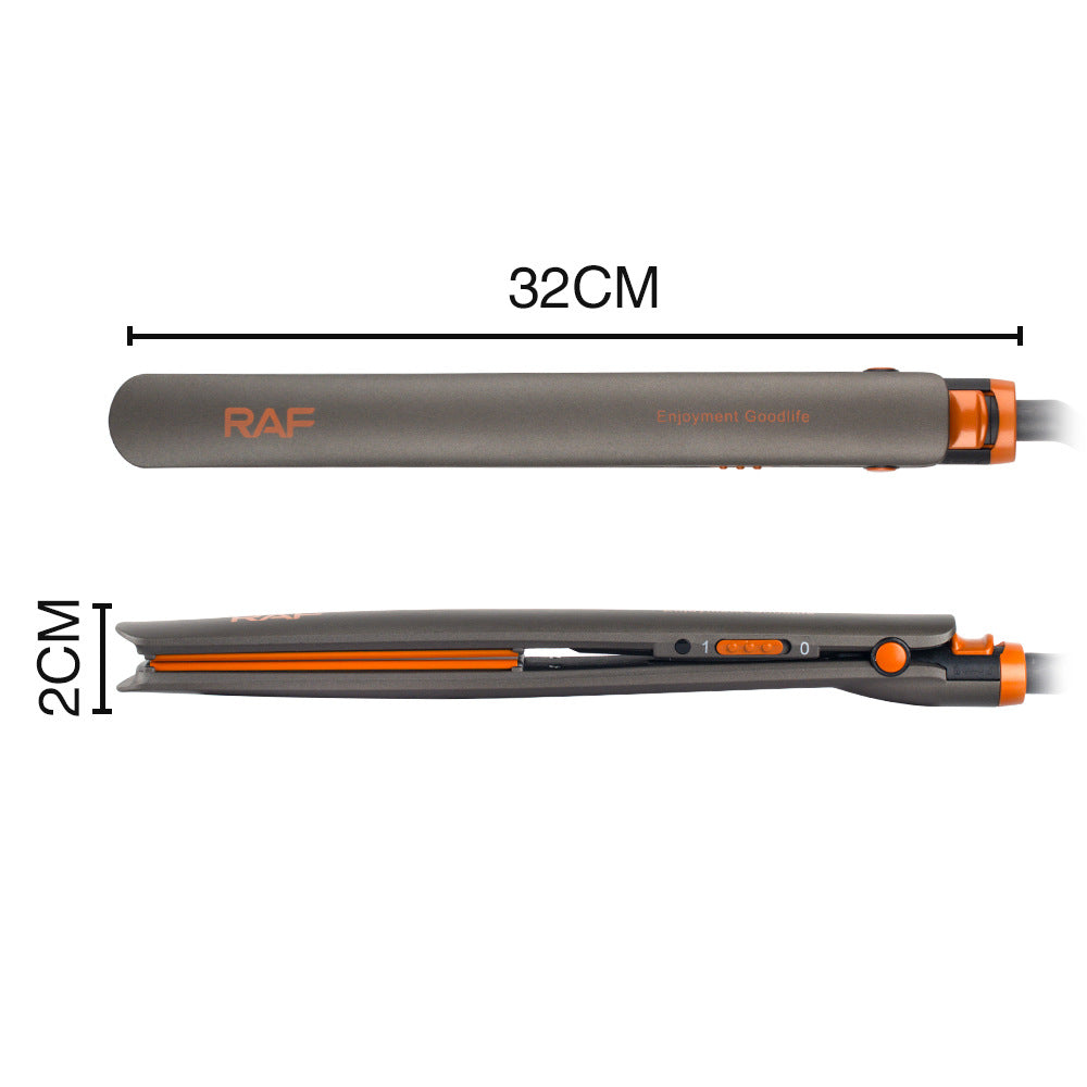 Hair Straightening Iron Portable Hair Curler for Dormitory and Home Use, Fluffy and Easy to Carry, Multifunctional Curling Iron