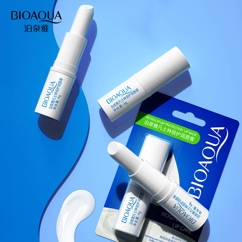 Boquan Ya Bei Lip Balm4g  BIOAOUA Moisturizing Lip Balm Cross-Border Wholesale
