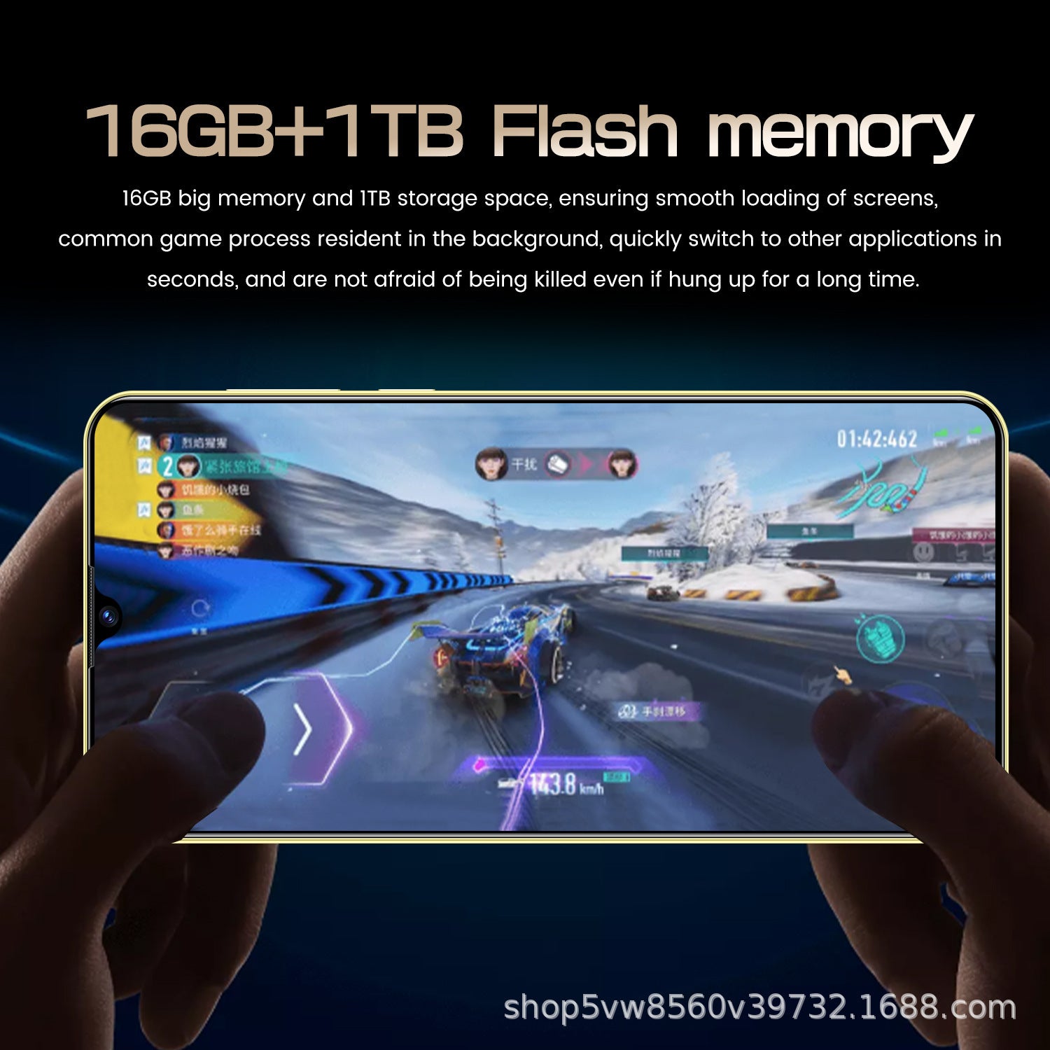 New S23+Ultra Specially designed for high-definition smartphones16+1T Large Memory Source Factory