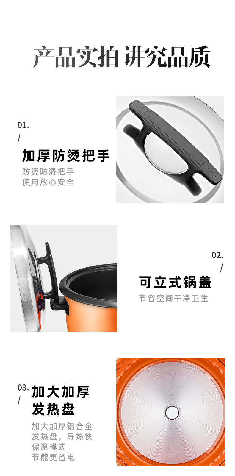 Dropshipping Genuine Extra Large Capacity Rice Cooker6L-45L Canteen Commercial Rice Cooker8L10L Rice Cooker
