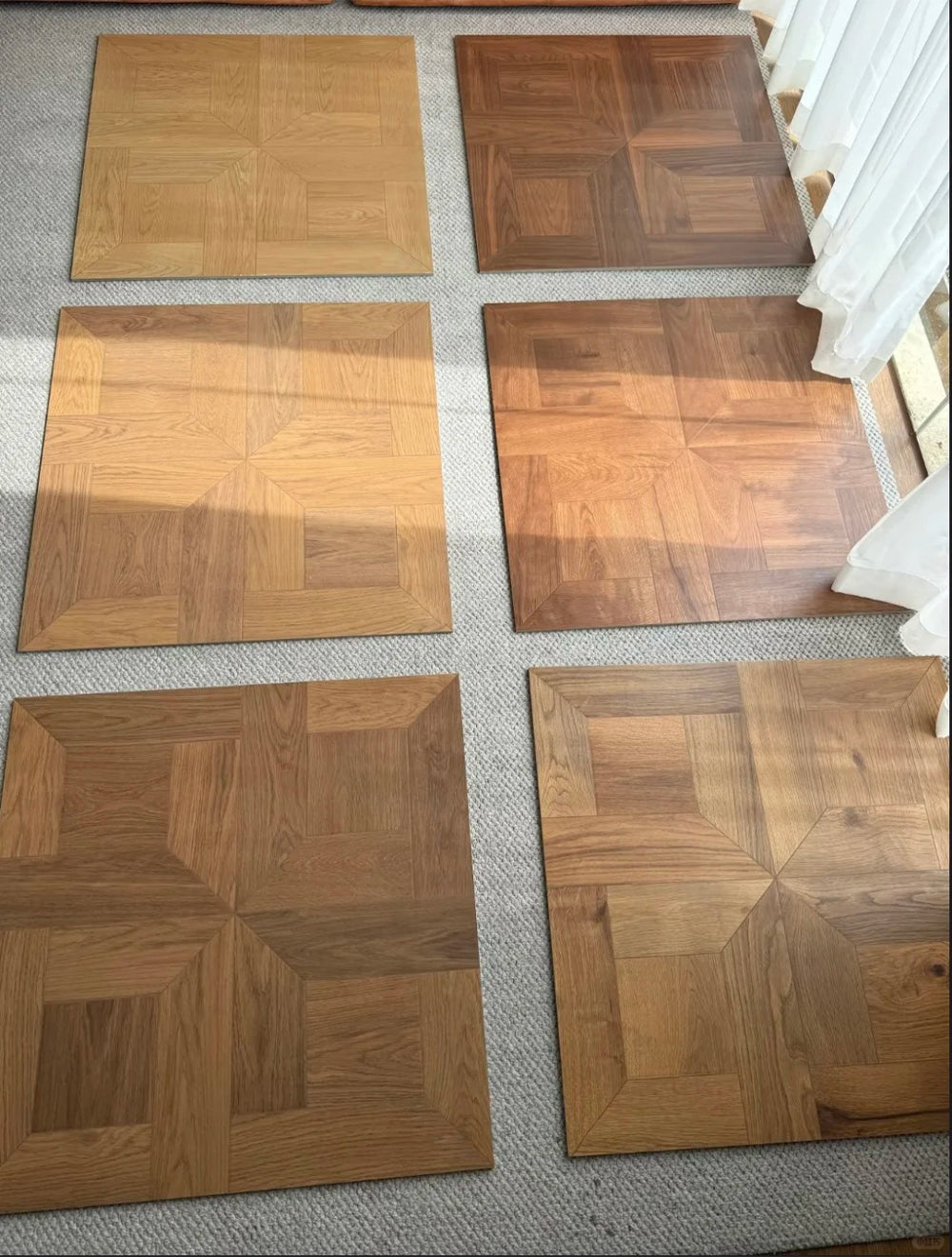 18mm Square Oak Engineered Parquet Flooring | Customizable Waterproof Anti-Slip Outdoor Luxury Homes Contemporary Design Click