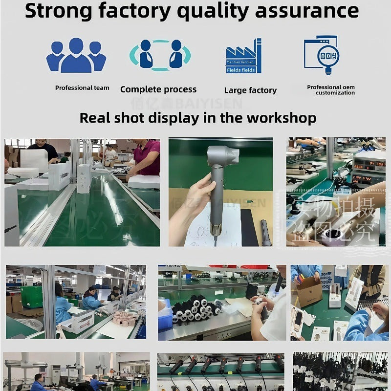 ФенMultifunctional 5-in-1 Hot Air Comb Curling Iron Styling High Power High Speed Hair Care Negative Ion Hair Dryer