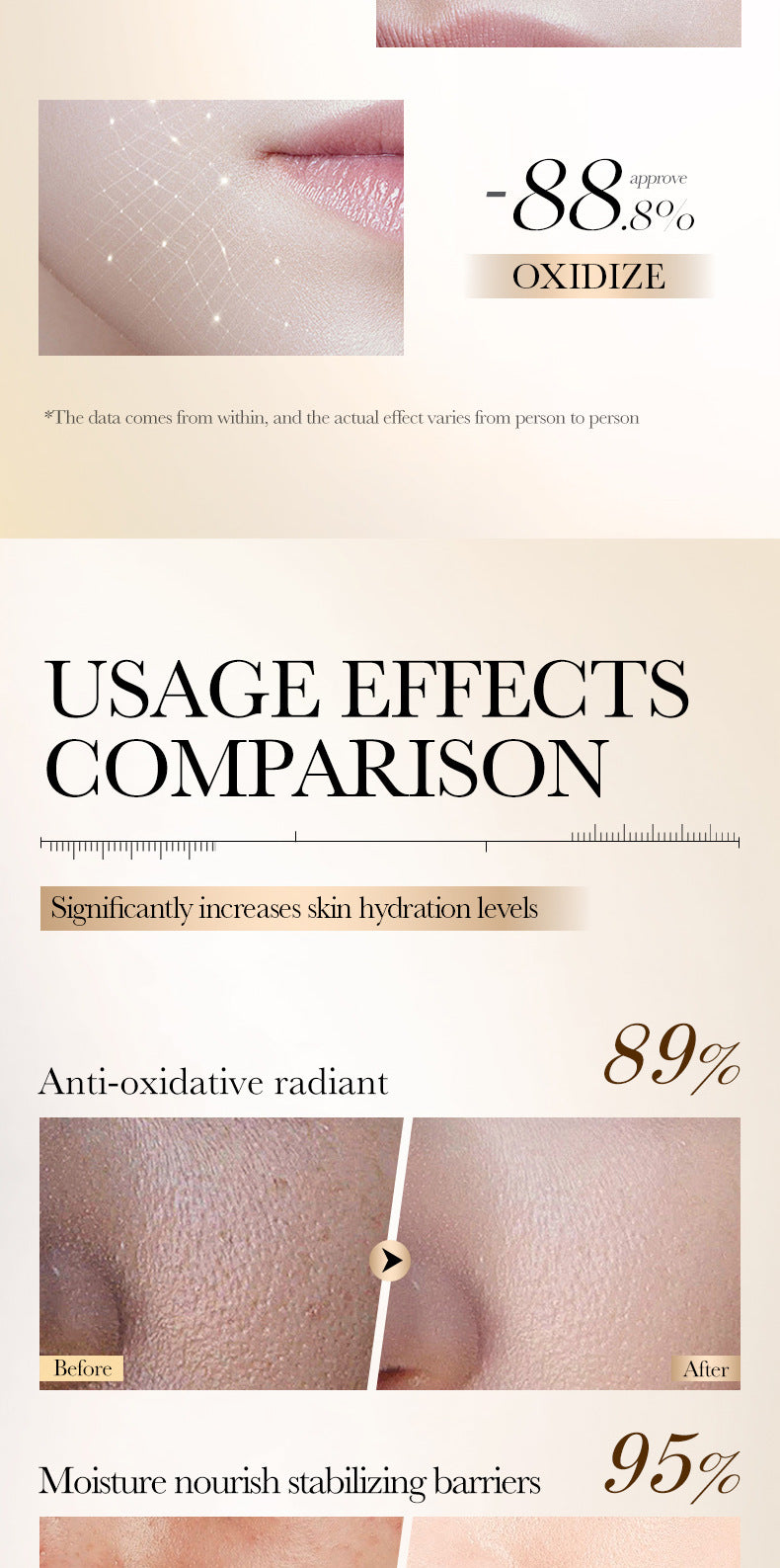 Turmeric Antioxidant Moisturizing Cream BIOAOUA Moisturizing and rejuvenating face cream cross-border wholesale