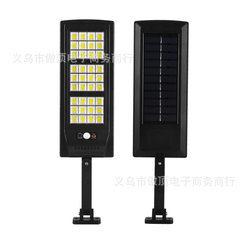 Outdoor Solar Lights LED Wall Lamp Human Body Induction Street Light Waterproof Garden Light Remote Control Courtyard Light Wall Lamp