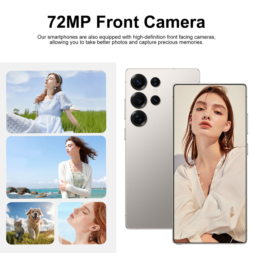 AliExpress TK Popular S25Ultra Android7.3inch smartphone16+1T Brand new, unopened factory