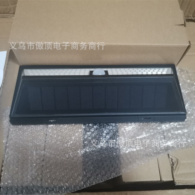 Outdoor Solar Street Light Garden Light Household Sensor Light Outdoor Waterproof Wall Light Garage Light118led Lamp