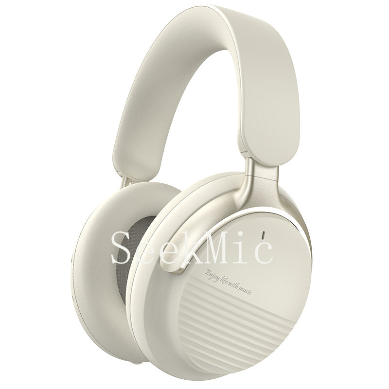 Head-mounted Bluetooth Wireless Earphones ANC Noise-canceling Sports Earbuds Simple, ultra-long battery life, comfortable to wear