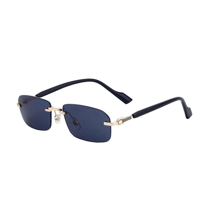 European and American new style square frame sunglasses for women INS Windproof Sunglasses for Men Driving Glasses sunglasses