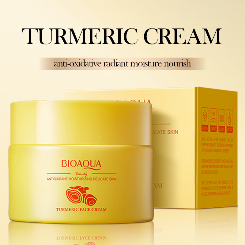 BIOAOUA Turmeric Antioxidant Moisturizing Cream Moisturizing skin nourishing cream   wholesale