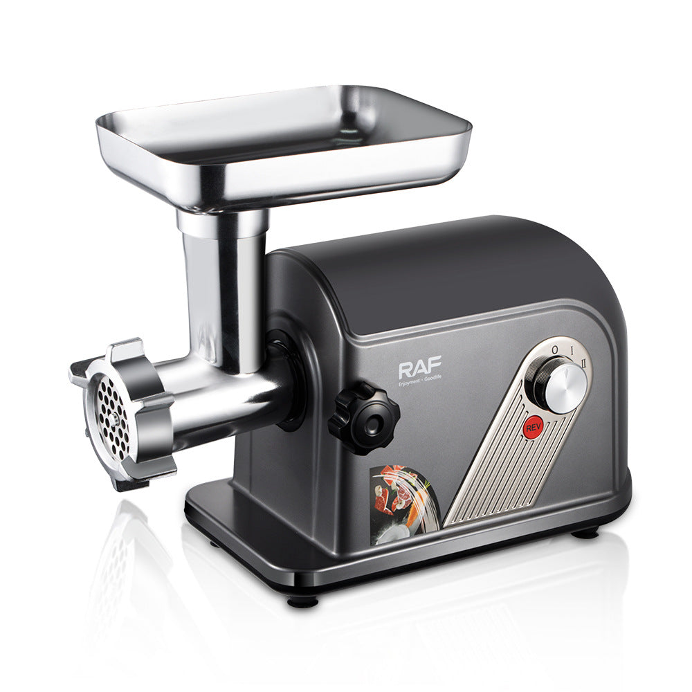 RAF European Standard 220v Household Small Meat Grinder 6-in-1 Blender R.3361 ABS+Electroplating