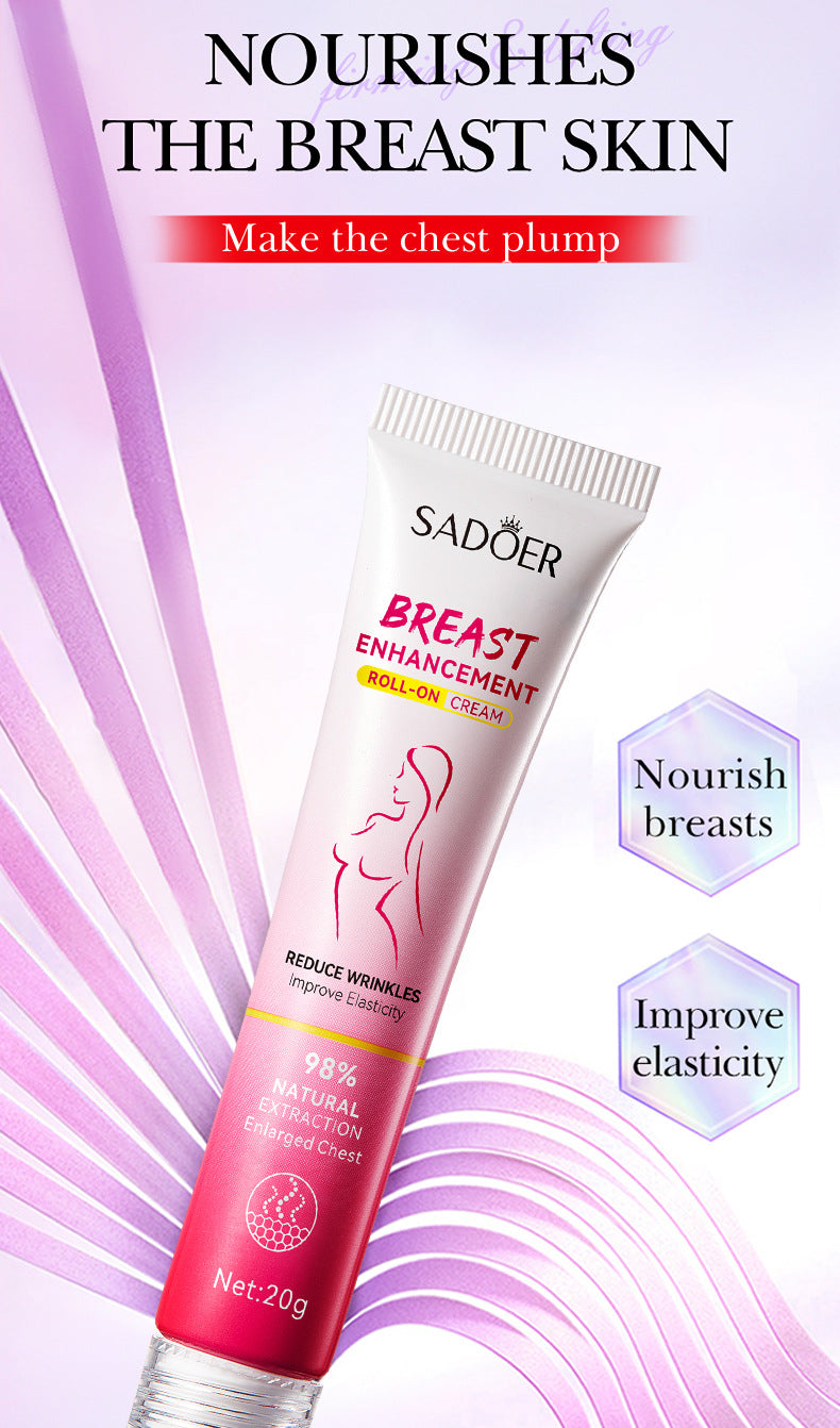Roll-on Cream20g SADOER Breast Firming and Plumping Massage Care Beauty Cream  Wholesale