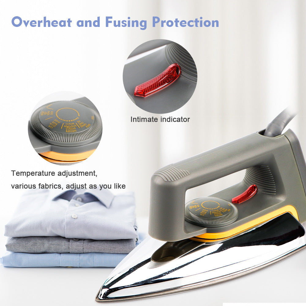 RAF Household Old Style Dry Ironing Electric Iron No Water No Steam Heat Press Heat Transfer Rhinestone Sticker Wood Veneer Electric Iron1108