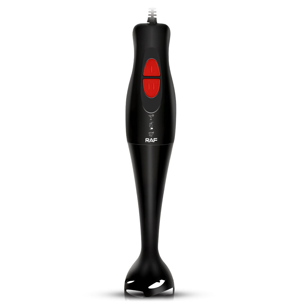 RAF European Standard Handheld Cooking Stick Electric Mixer Single Stick Juicing, Egg Beating, Mixing, Household Use