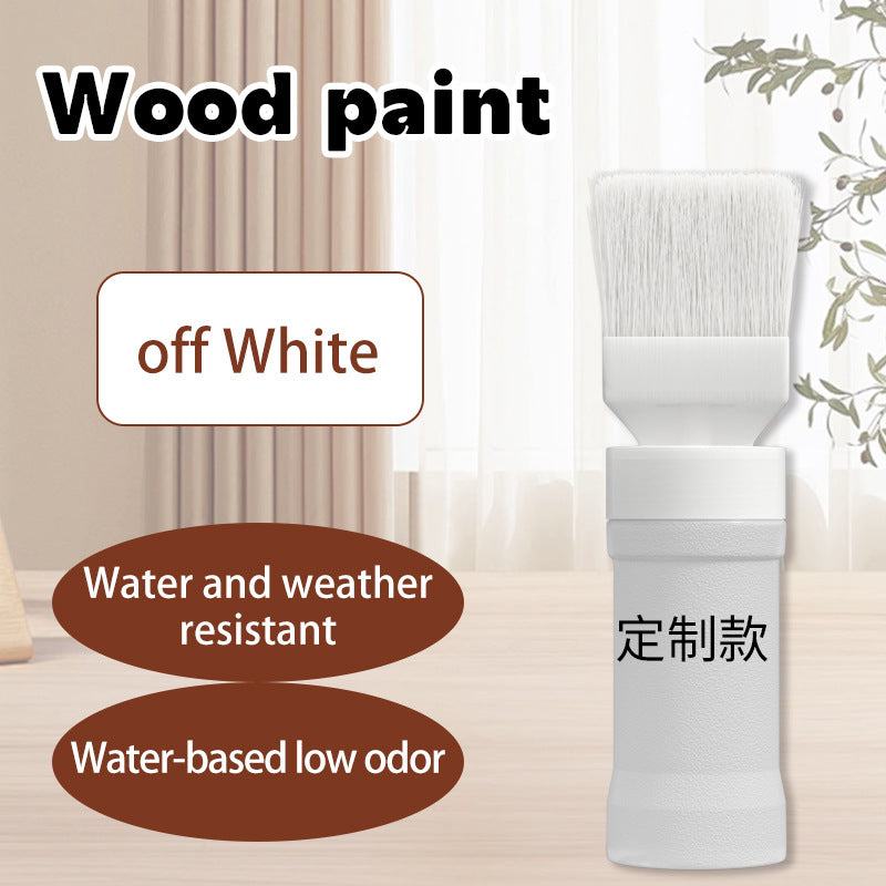 New Furniture Renovation Care Semi-Transparent Water-Based Wood Wax Oil with Brush Multi-Color Wood Protection Coating