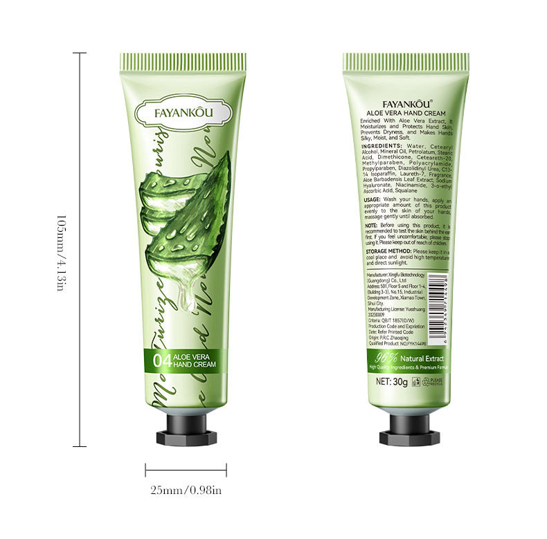 Plant and Fruit Hand Cream FAYANKOU Moisturizing Autumn and Winter Anti-Dry Crack Hand Cream  Foreign Trade Wholesale
