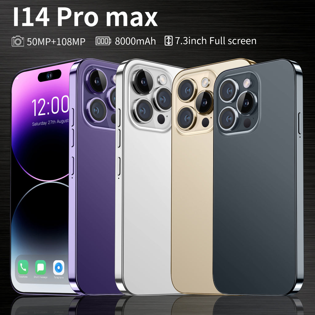 Mobile Phone i14ProMax Large Screen7.3inch phone16+1TB Source Factory Wholesale