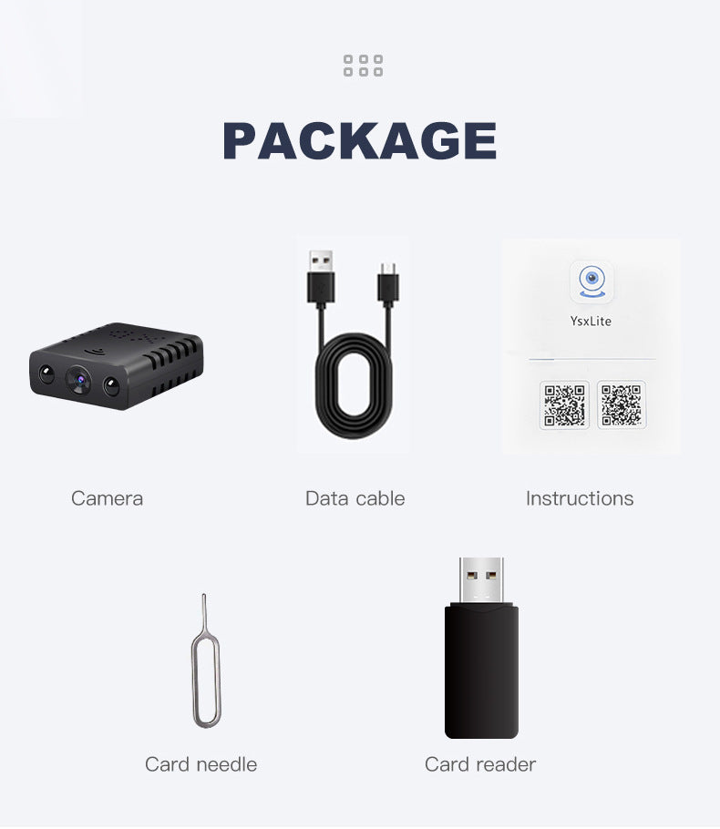 Exclusive Supply XD Wireless WIFI HD Camera for Home Indoor Use1080P Night Vision Mobile Monitoring Camera