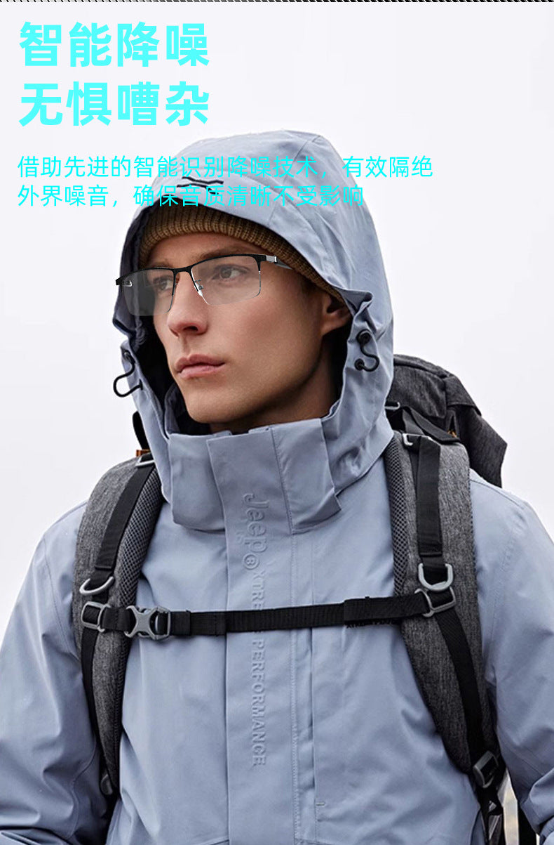 AI Bluetooth Smart Glasses Anti-Blue Light Translation in Hundreds of Languages Make Calls Listen to Music Wholesale