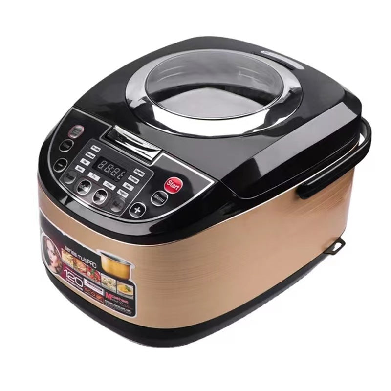 5L Rice cooker Electric Rice Cooker Household Smart Rice Cooker Large Capacity Appointment Timing  UK Plug EU Plug