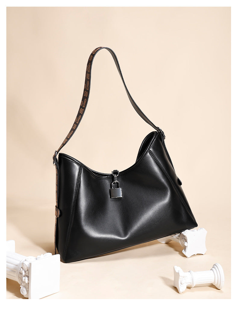 High-End Melad Crossbody Bag New Commuter Retro Tote Bag Large Capacity Versatile Single Shoulder Women's Bag Mother Bag