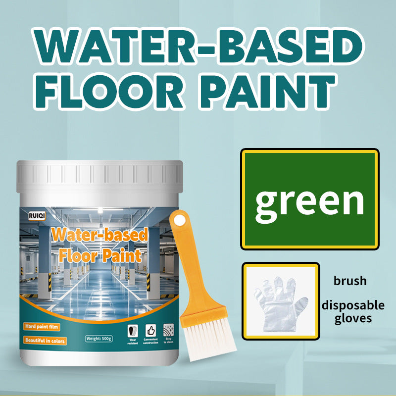 Water-based Floor Paint Wear-resistant Anti-slip Parking Lot Workshop Household Floor Paint Cement Floor Renovation Color-changing Paint
