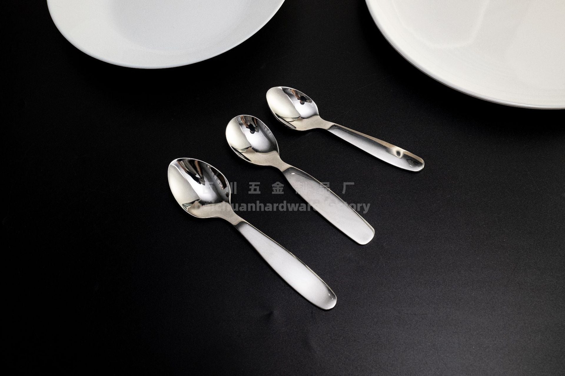 304Stainless Steel Knife Fork Spoon Children's Rice Spoon Household Baby Baby Food Spoon Fruit Fork Portable Tableware Set